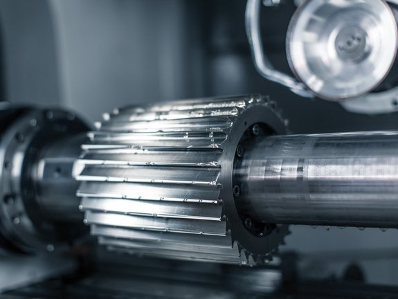 Schneidrotor schärfen und reparieren, Werkzeugschleiferei, Messer Schneidrotor fertig nach dem Schärfen